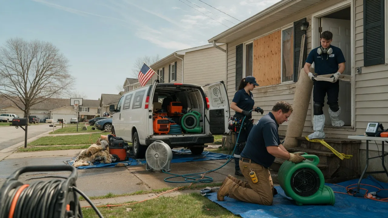 Water Damage Restoration in Burgettstown, PA near me